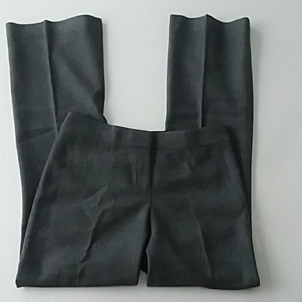 Elie Tahari charcoal wool dress pants